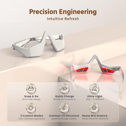 Red Light Under Eye Massager